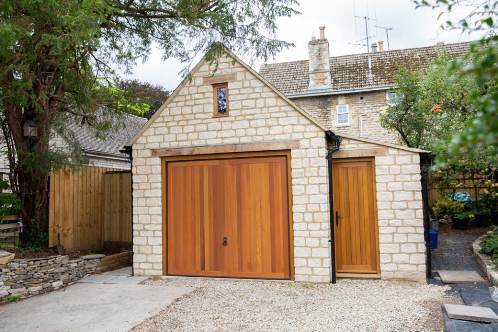 Garage build Cirencester